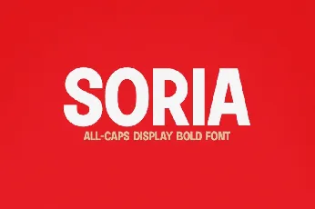 Soria Sans Serif font