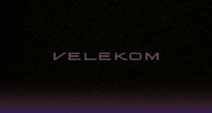 Velekom font