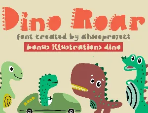 Dino Roar font