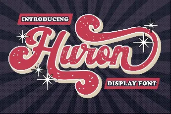 Huron font