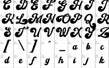 Huron font