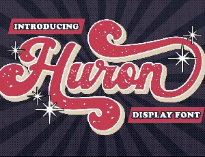 Huron font