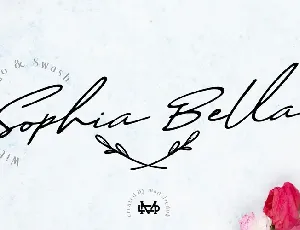 Sophia Bella DEMO font