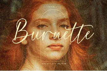 Burnette Demo font