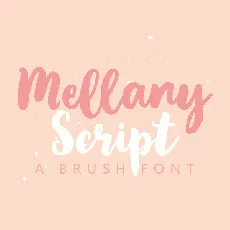 Mellany Script font