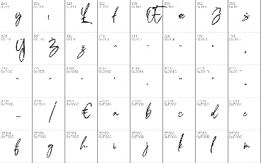 Adusian Signature font