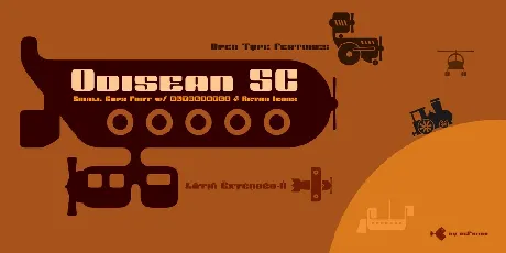 Odisean SC font