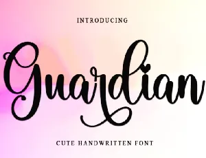 Guardian font