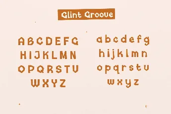 Glint Groove font