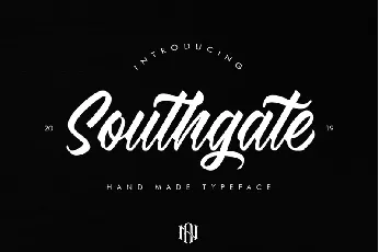 Southgate font