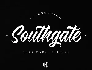 Southgate font