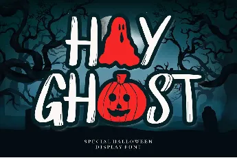 Hay Ghost - Personal Use font