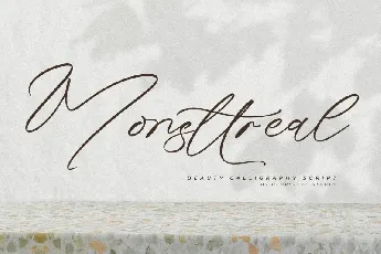 Monsttreal font