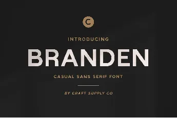 Branden font