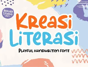 Kreasi Literasi font