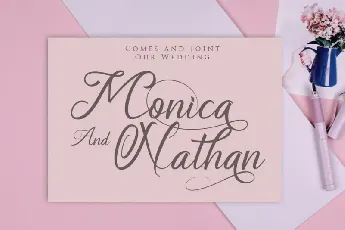 Soulmate Calligraphy font