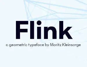 Flink Family font
