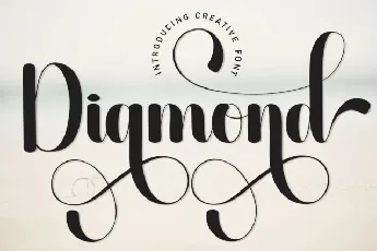 Diamond Script Typeface font