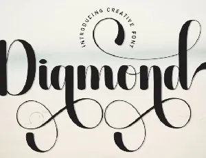 Diamond Script Typeface font