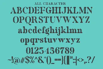 Molgen font