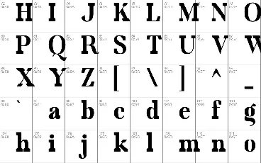 Molgen font