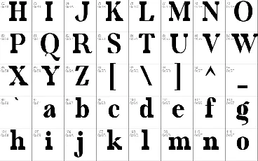 Molgen font