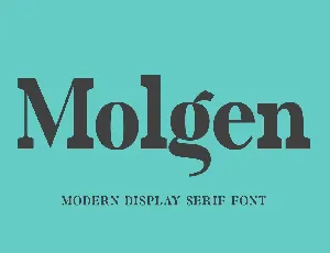 Molgen font