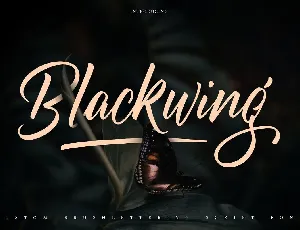 Blackwing font