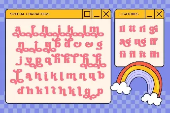 Sugar Peachy DEMO font