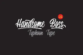 Handsome Boss font