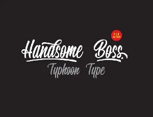 Handsome Boss font