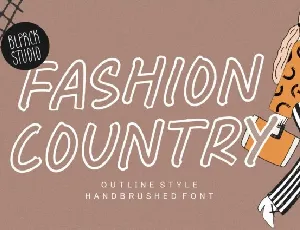 Fashion Country font