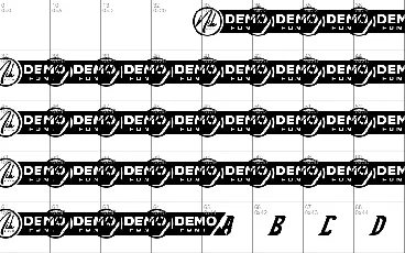 Warwork Demo font