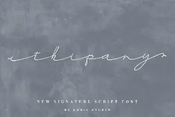 Thipanydemo font