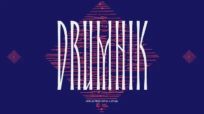 Drumnik font