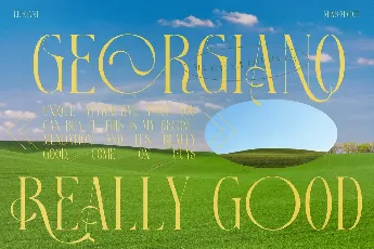 GEORGIANO font