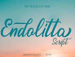 Endolitta font