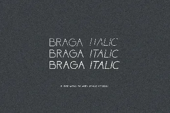 Braga font