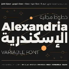 Alexandria Family font