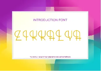 zikkalya font