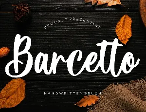 Barcetto font