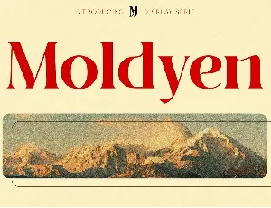 Moldyen font