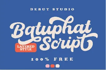Batuphat Script font
