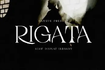 Rigata font