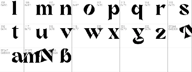 Nambya DEMO font