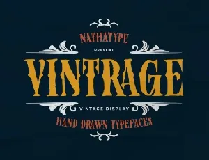 Vintrage font