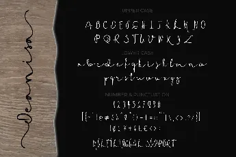 Deanisa font