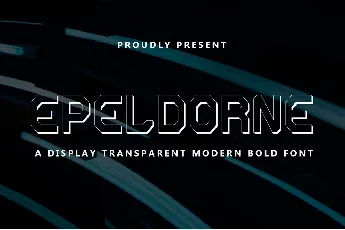 Epeldorne Demo font