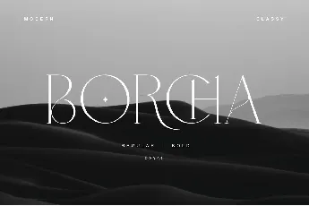 BORCHA font