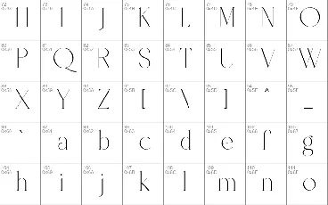 BORCHA font